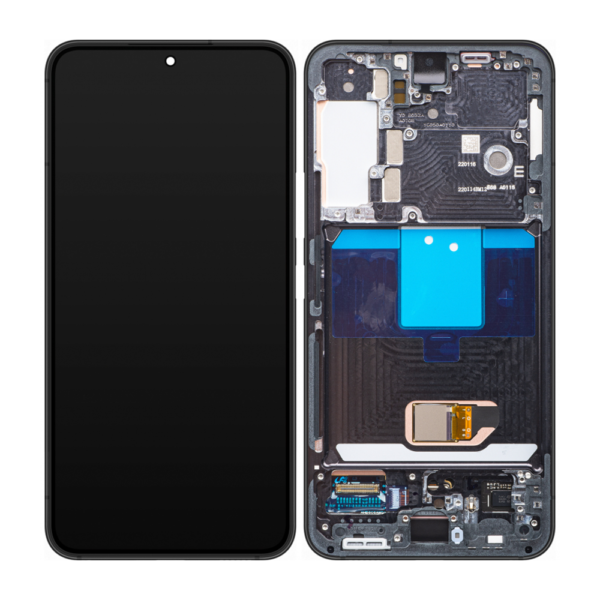 OLED LCD Screen For Samsung Galaxy S22 (S906) Black - With Frame