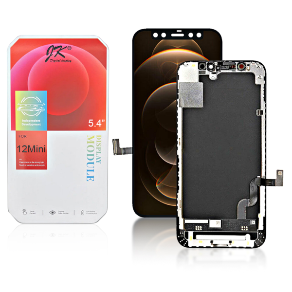 JK FHD Incell Apple iPhone 12 Mini LCD Module Display and Touch Screen Digitizer Assembly