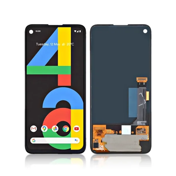 OLED LCD Screen Display Touch and Digitizer Assembly For Google Pixel 4A 4G - No Frame