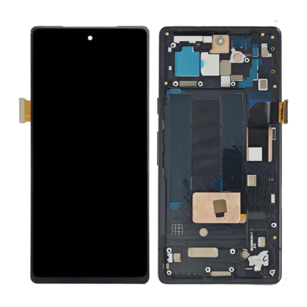 OLED LCD Screen Display Touch and Digitizer Assembly For Google Pixel 7A - With Frame
