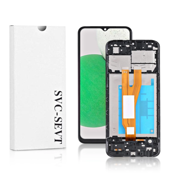 Genuine LCD Screen For Samsung Galaxy A03 Core (A032) With Frame and Touchpad - Black  (GH81-21711A)