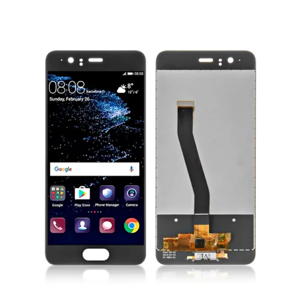 Replacement LCD Screen Display Touch and Digitizer Assembly for Huawei P10 Black - No Frame