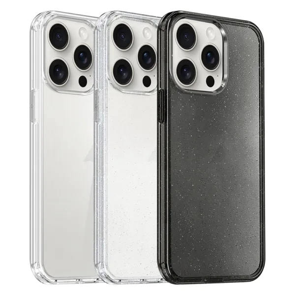 7A Transparent Starpoint Case iPhone 15 Pro Max Main iShine Trade T/A Boltify Limited